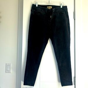 Democracy black straight legged jeans size 14